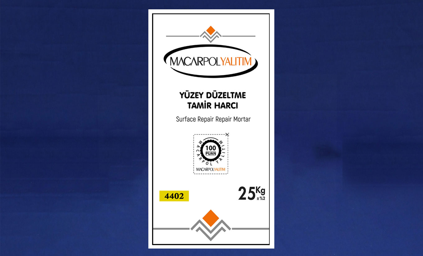  Yüzey Düzeltme Tamir Harcı